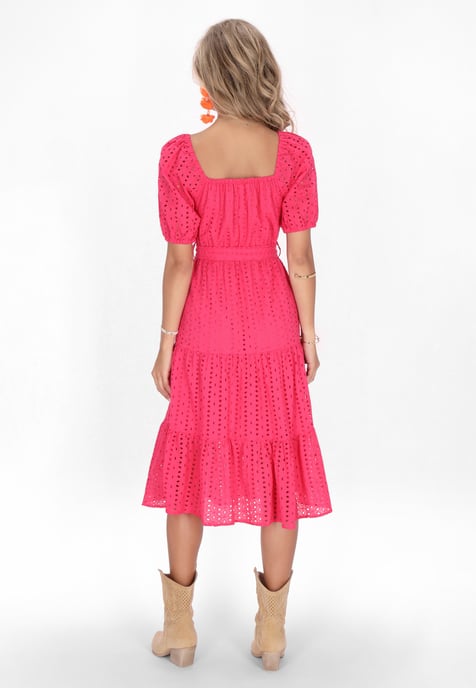 IZIA Kleid Frauen Fuchsie - Image 4