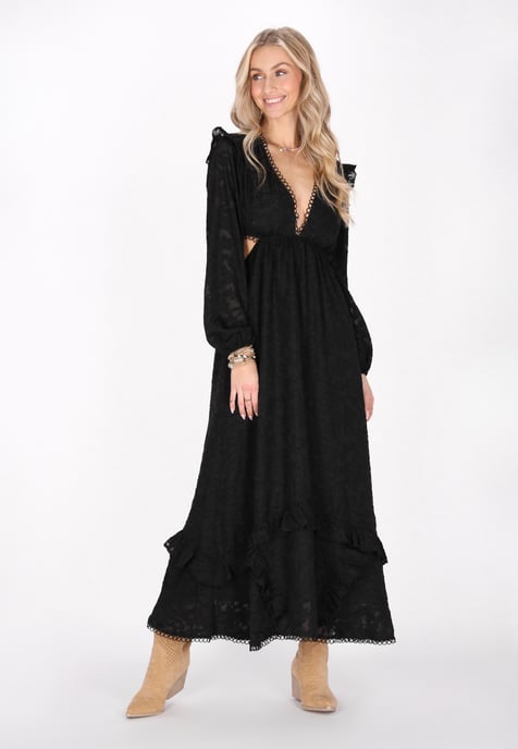 IZIA Kleid Frauen Schwarz - Image 3