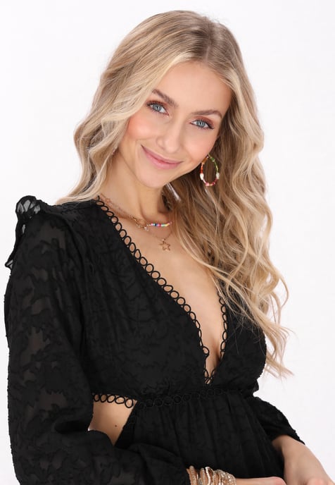 IZIA Kleid Frauen Schwarz - Image 5