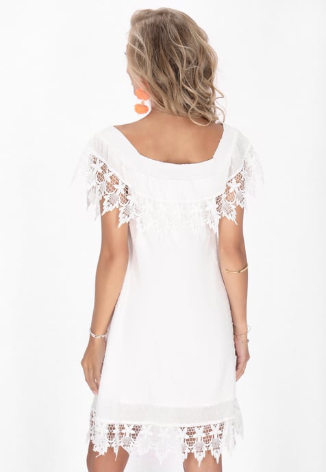 IZIA Kleid Frauen Weiß - Image 4