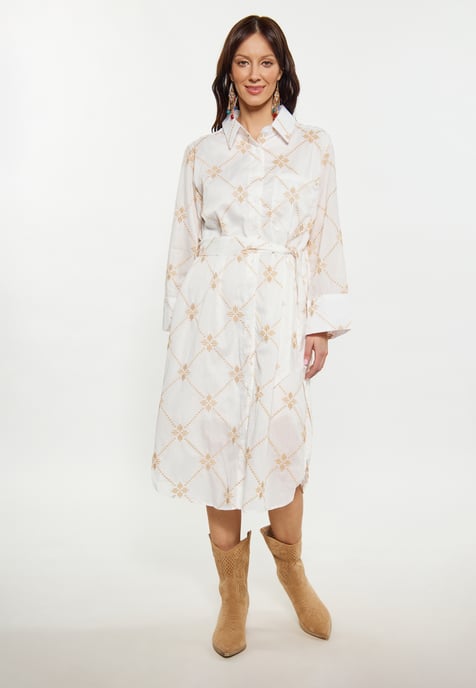 usha Kleid Damen weiss - Image 2