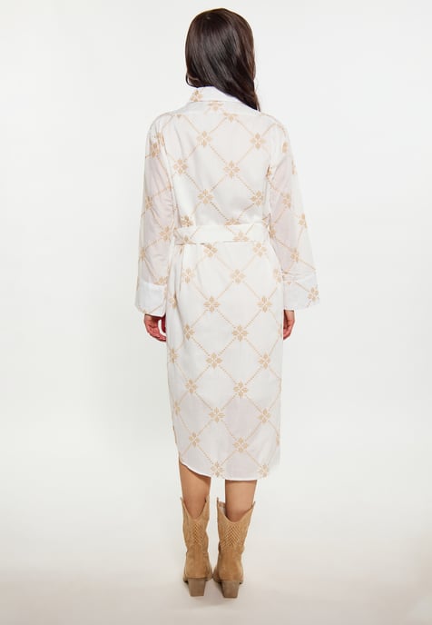 usha Kleid Damen weiss - Image 4