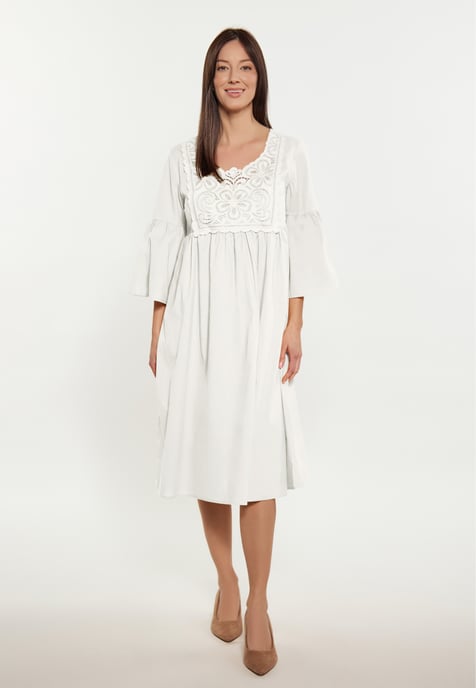 usha Kleid Damen weiss - Image 2
