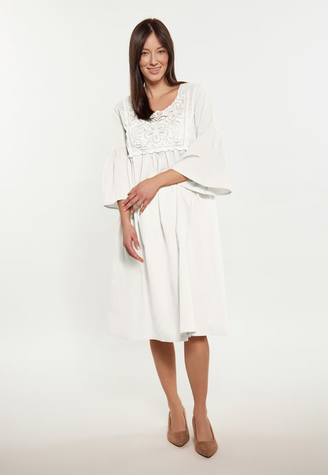 usha Kleid Damen weiss - Image 3