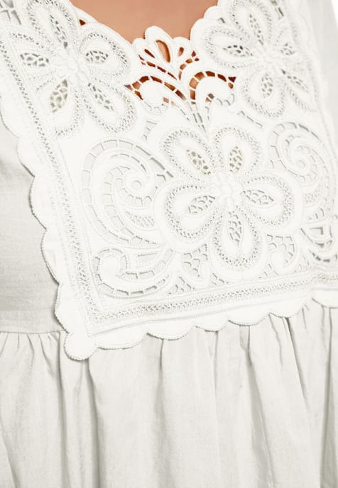 usha Kleid Damen weiss - Image 5