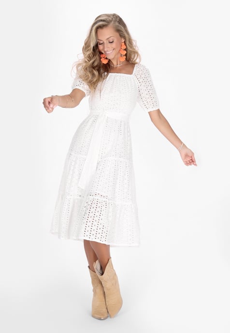 IZIA Kleid Frauen Weiß - Image 2