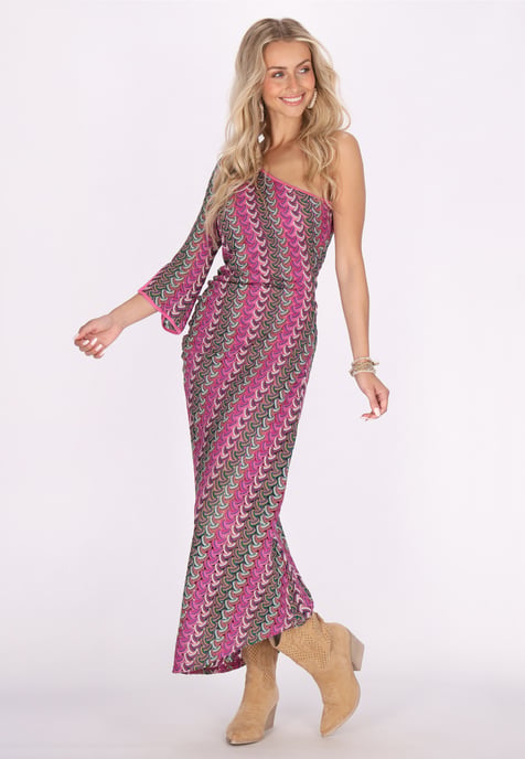 IZIA Kleid Damen Rosa Mehrfarbig - Image 2