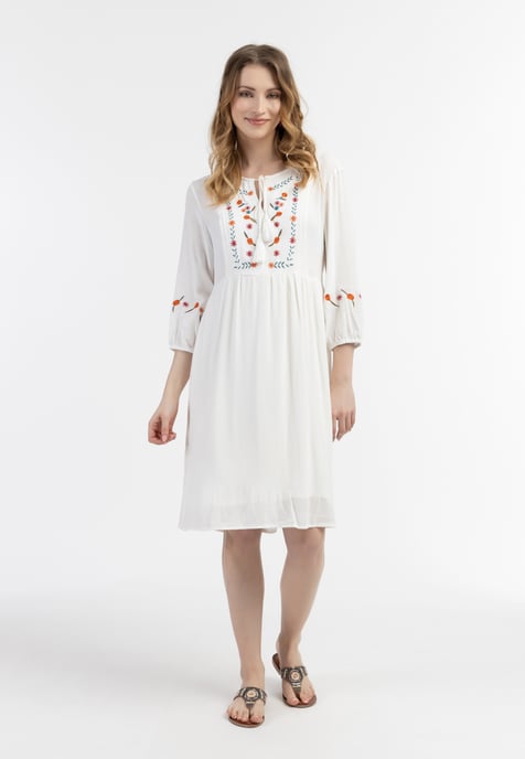 usha Kleid Damen weiss - Image 2