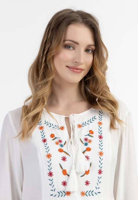 usha Kleid Damen weiss - Image 5