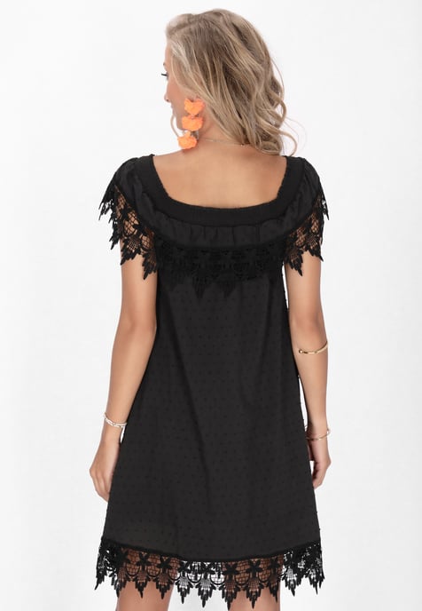 IZIA Kleid Frauen Schwarz - Image 4