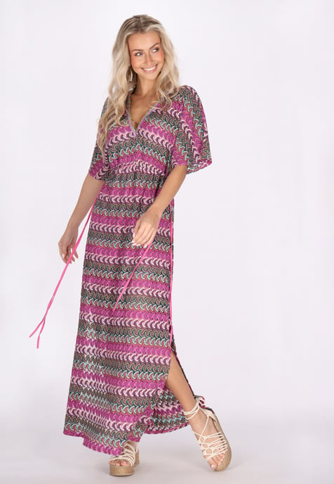 IZIA Kleid Damen Rosa Mehrfarbig - Image 2
