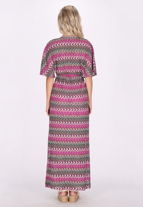 IZIA Kleid Damen Rosa Mehrfarbig - Image 4