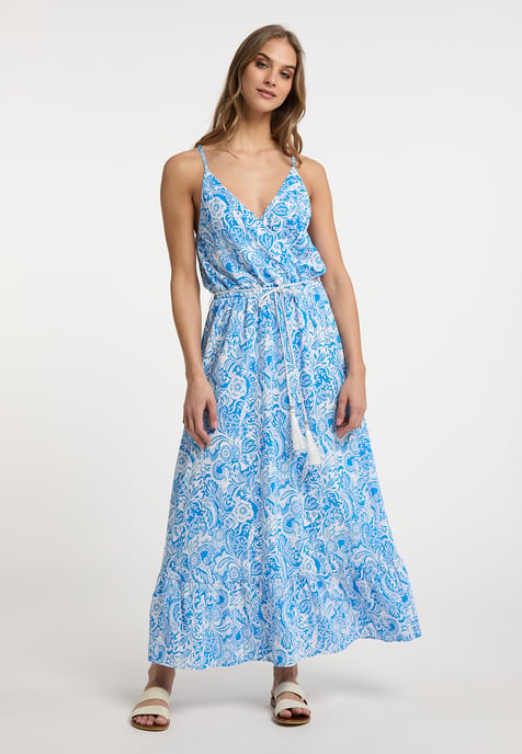 IZIA Kleid Damen blau weiss - Image 5