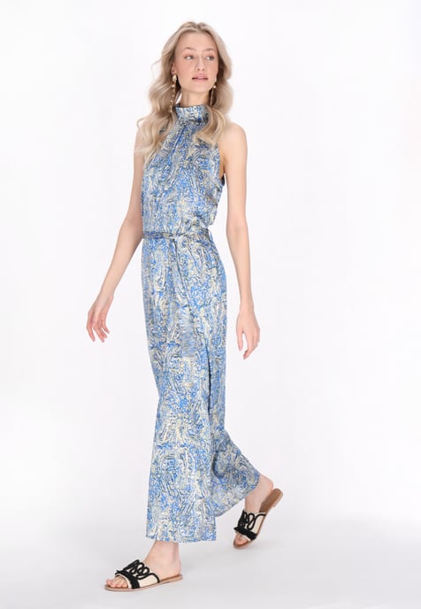 IZIA Kleid Frauen blau mehrfarbig - Image 3