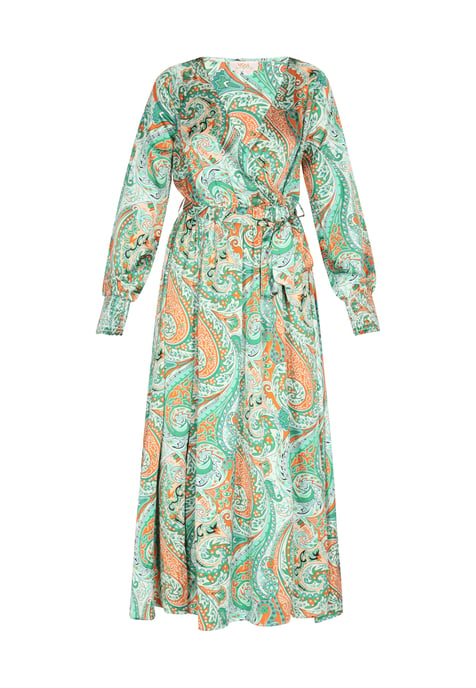 usha Kleid Damen Grün Mehrfarbig - Image 1