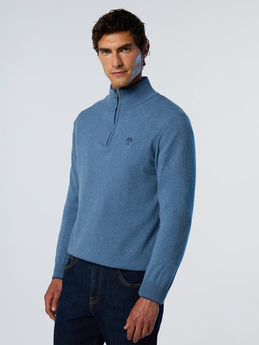 North Sails Pullover Halber Reißverschluss aus Kaschmirmischung - Image 1
