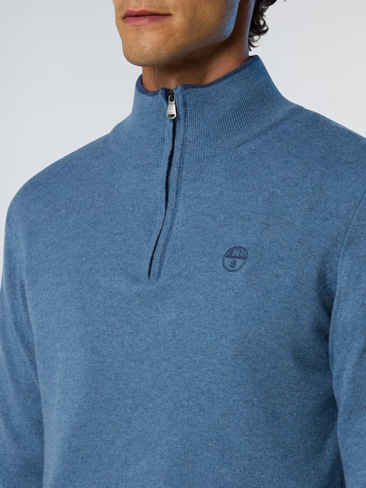North Sails Pullover Halber Reißverschluss aus Kaschmirmischung - Image 5