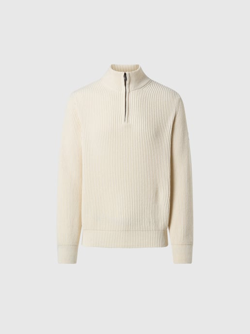 North Sails Pullover Fisherman's Rib mit halbem Reißverschluss - Image 3