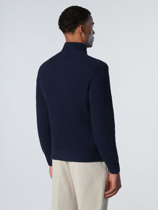 North Sails Pullover Fisherman's Rib mit halbem Reißverschluss - Image 2