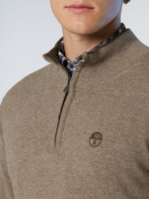 North Sails Pullover Halber Reißverschluss aus Kaschmirmischung - Image 5