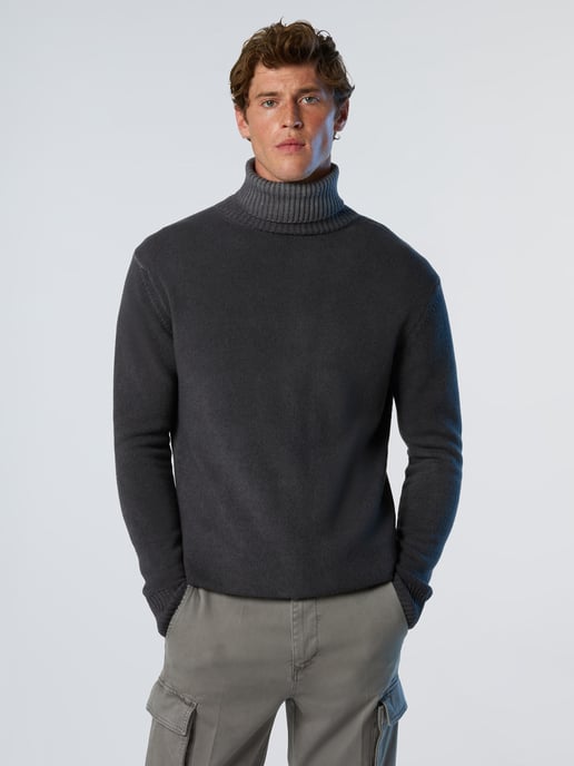 North Sails Pullover Verblasster Rollkragenpullover - Image 1