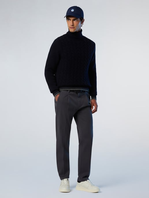 North Sails Pullover Mit Zopfstrick vorne - Image 4