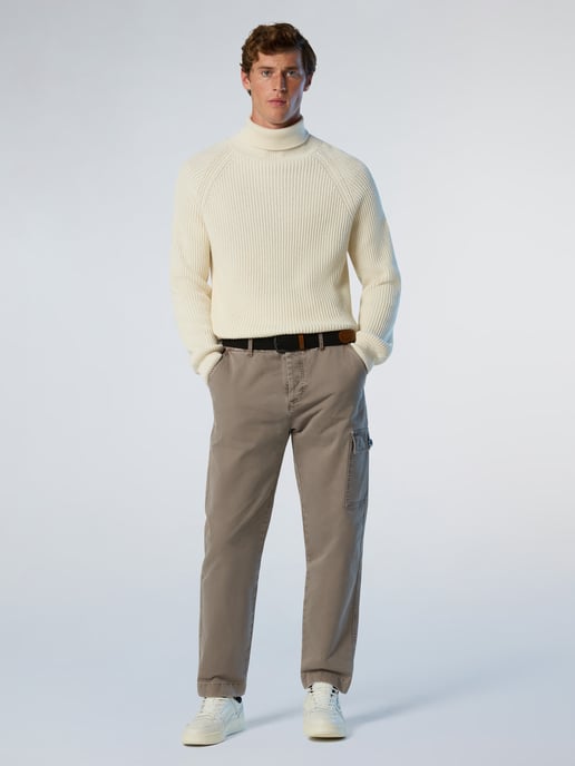 North Sails Pullover Fischerrippe Rollkragenpullover - Image 4