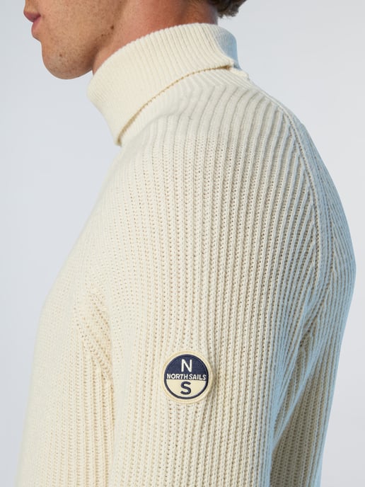 North Sails Pullover Fischerrippe Rollkragenpullover - Image 5