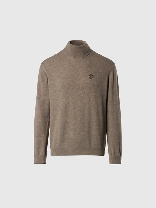 North Sails Pullover Rollkragenpullover aus Kaschmirmischung - Image 3