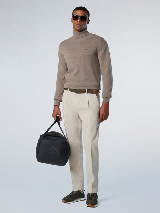 North Sails Pullover Rollkragenpullover aus Kaschmirmischung - Image 4