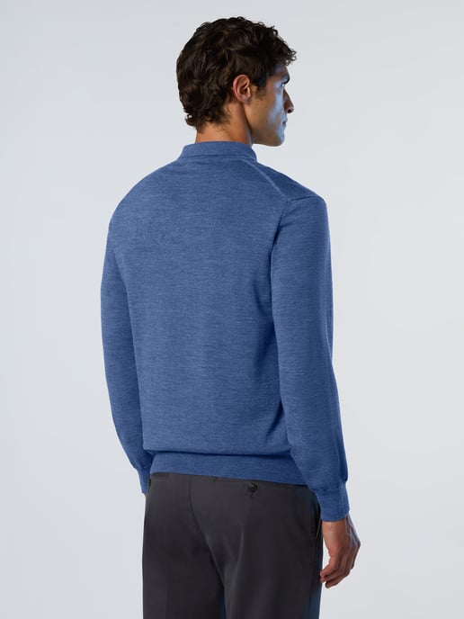 North Sails Pullover Poloshirt aus Merinowolle - Image 2