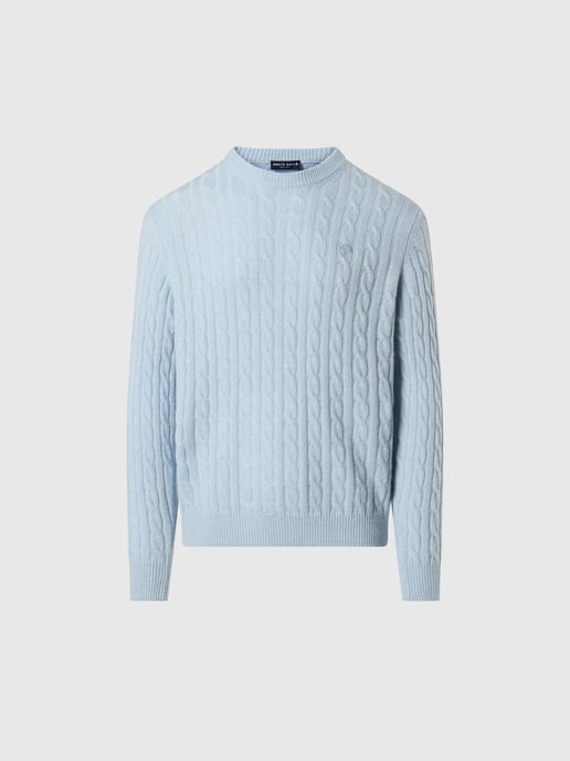 North Sails Pullover Rundhalsausschnitt mit Zopfmuster - Image 3