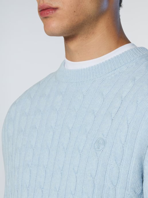North Sails Pullover Rundhalsausschnitt mit Zopfmuster - Image 5