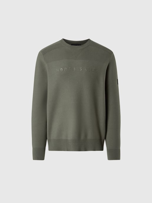 North Sails Pullover Viskosegewebe mit 3D-Schriftzug - Image 3