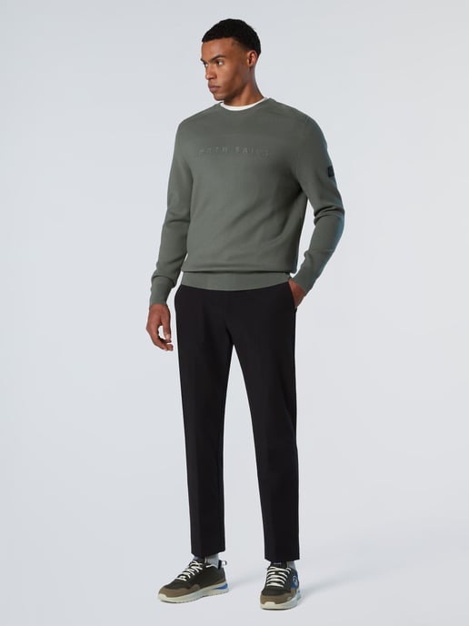 North Sails Pullover Viskosegewebe mit 3D-Schriftzug - Image 4