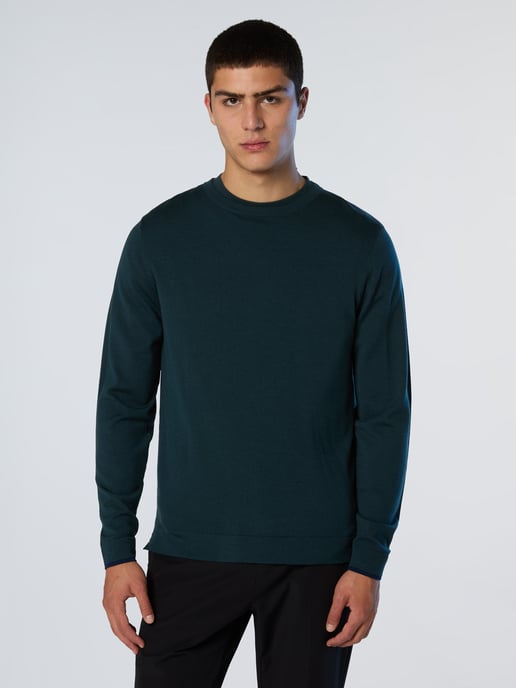 North Sails Pullover Rundhalsausschnitt mit Schlitzen - Image 1