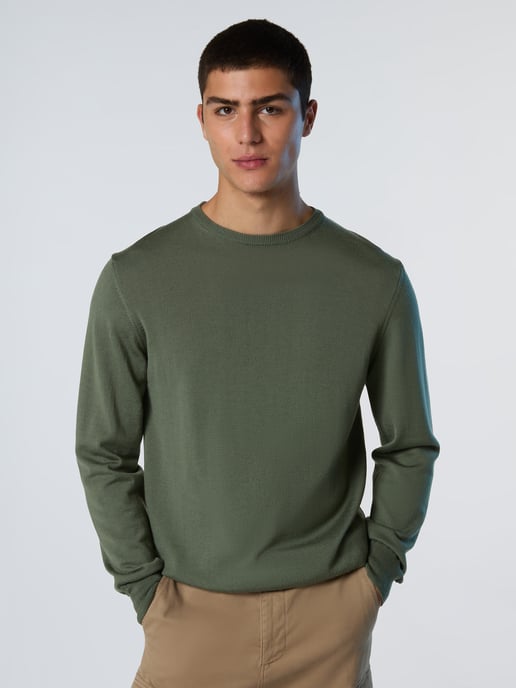 North Sails Pullover Rundhalsausschnitt aus Merinowolle - Image 1