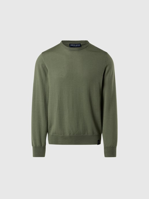 North Sails Pullover Rundhalsausschnitt aus Merinowolle - Image 3
