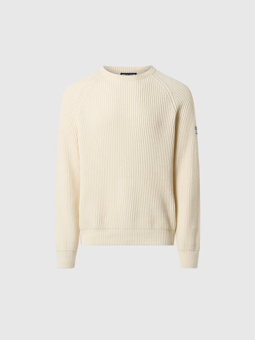 North Sails Pullover Fischerrippe mit Rundhalsausschnitt - Image 3