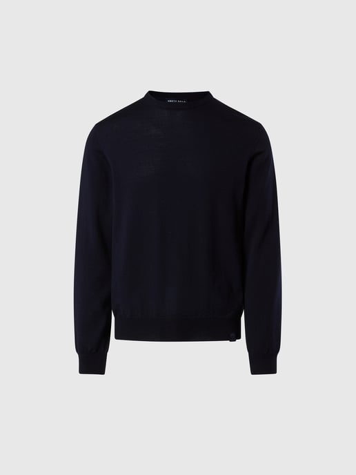 North Sails Pullover Rundhalsausschnitt aus Merinowolle - Image 3