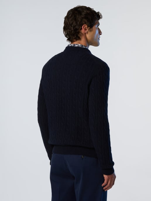 North Sails Pullover Rundhalsausschnitt mit Zopfmuster - Image 2