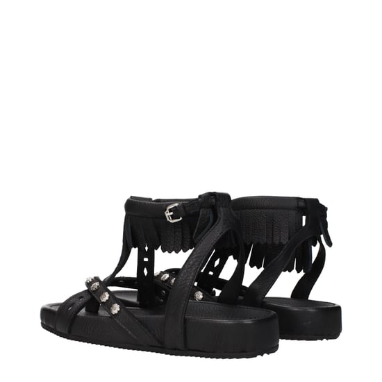 Nietenfransen Sandalen - Image 4