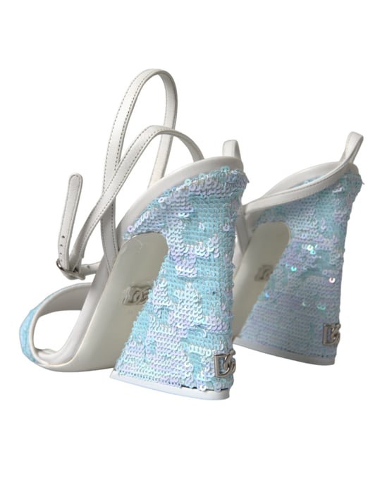 Paillettenverzierte High Heel Sandalen - Image 4