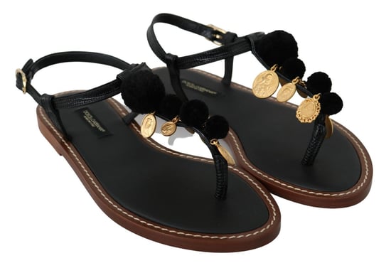 Dolce Gabbana Pompom Sandalen - Image 3
