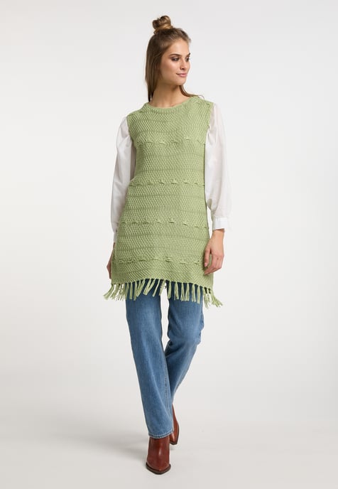 usha Strickkleid Damen Minze - Image 2