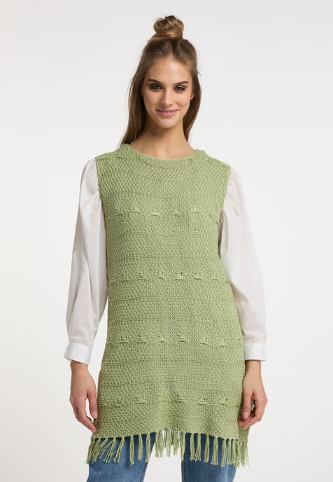usha Strickkleid Damen Minze - Image 3