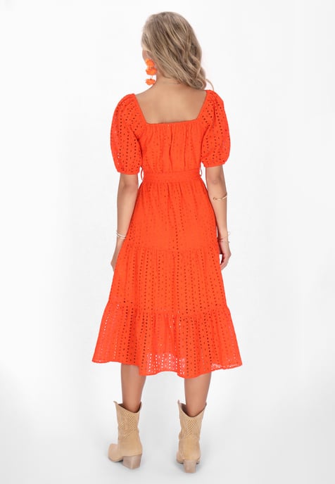 IZIA Kleid Frauen orange - Image 4