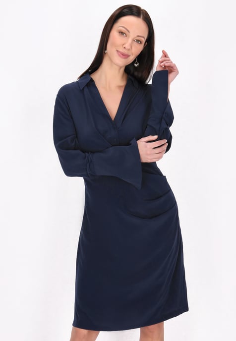 usha Kleid Frauen Marine - Image 3