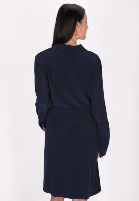 usha Kleid Frauen Marine - Image 4