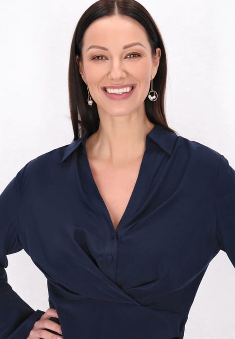 usha Kleid Frauen Marine - Image 5